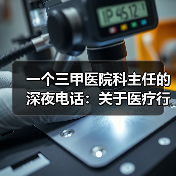 一个三甲医院科主任的深夜电话:关于医疗行业未来发展前瞻(图2) 一个三甲医院科主任的深夜电话:关于医疗行业未来发展前瞻(图2)