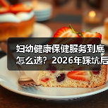 妇幼健康保健服务到底怎么选？2026年踩坑后的3点大实话（图2）