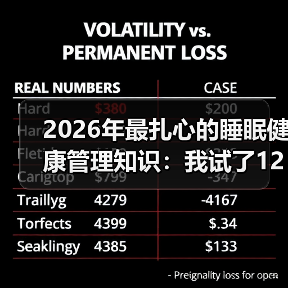 2026年最扎心的睡眠健康管理知识:我试了12种方法才搞明白(图4) 2026年最扎心的睡眠健康管理知识:我试了12种方法才搞明白(图4)