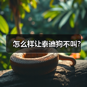 怎么样让泰迪狗不叫？（图2）