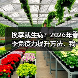 换季就生病?2026年春季免疫力提升方法,我从病秧子到全年不请假(图1) 换季就生病?2026年春季免疫力提升方法,我从病秧子到全年不请假(图1)
