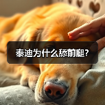 泰迪为什么舔前腿？（图4）