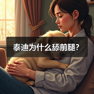 泰迪为什么舔前腿？（图1）