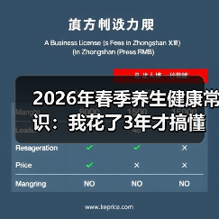 2026年春季养生健康常识:我花了3年才搞懂的5个真相(图2) 2026年春季养生健康常识:我花了3年才搞懂的5个真相(图2)
