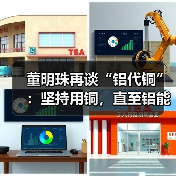 董明珠再谈“铝代铜”:坚持用铜,直至铝能完全替代(图4) 董明珠再谈“铝代铜”:坚持用铜,直至铝能完全替代(图4)