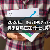 2026年,医疗服务行业竞争格局正在悄悄洗牌(图4) 2026年,医疗服务行业竞争格局正在悄悄洗牌(图4)