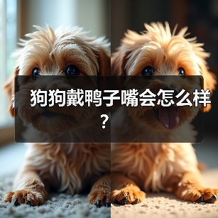 狗狗戴鸭子嘴会怎么样？（图2）
