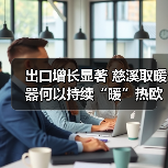 出口增长显著 慈溪取暖器何以持续“暖”热欧洲市场?(图4) 出口增长显著 慈溪取暖器何以持续“暖”热欧洲市场?(图4)