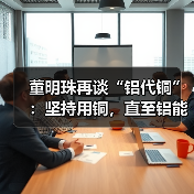董明珠再谈“铝代铜”:坚持用铜,直至铝能完全替代(图3) 董明珠再谈“铝代铜”:坚持用铜,直至铝能完全替代(图3)