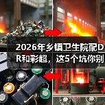 2026年乡镇卫生院配DR和彩超,这5个坑你别踩(图4) 2026年乡镇卫生院配DR和彩超,这5个坑你别踩(图4)