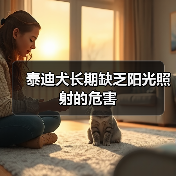 泰迪犬长期缺乏阳光照射的危害（图4）