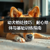 幼犬相处技巧：耐心陪伴与基础训练指南（图3）