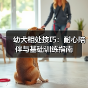 幼犬相处技巧：耐心陪伴与基础训练指南（图1）