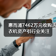 惠而浦7462万元收购洗衣机资产引行业关注(图1) 惠而浦7462万元收购洗衣机资产引行业关注(图1)