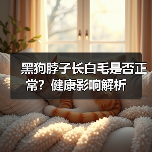 黑狗脖子长白毛是否正常？健康影响解析（图3）