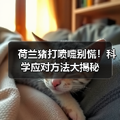 荷兰猪打喷嚏别慌！科学应对方法大揭秘（图1）