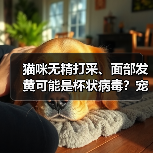 猫咪无精打采、面部发黄可能是杯状病毒？宠物主人速看！（图2）