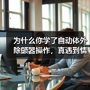 为什么你学了自动体外除颤器操作,真遇到情况还是手抖?(图4) 为什么你学了自动体外除颤器操作,真遇到情况还是手抖?(图4)