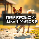 狗妈妈吃脐带的真相：本能与保护的双重原因（图4）
