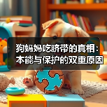 狗妈妈吃脐带的真相：本能与保护的双重原因（图3）