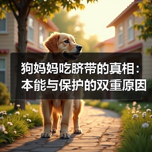 狗妈妈吃脐带的真相：本能与保护的双重原因（图2）