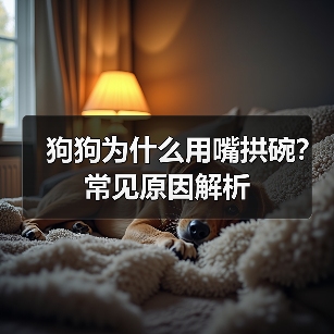 狗狗为什么用嘴拱碗？常见原因解析（图4）