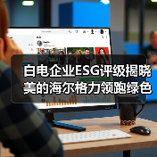 白电企业ESG评级揭晓 美的海尔格力领跑绿色转型（图2）