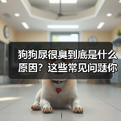 狗狗尿很臭到底是什么原因？这些常见问题你了解吗？