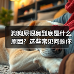 狗狗尿很臭到底是什么原因？这些常见问题你了解吗？（图2）