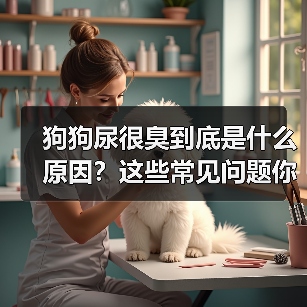 狗狗尿很臭到底是什么原因？这些常见问题你了解吗？（图4）