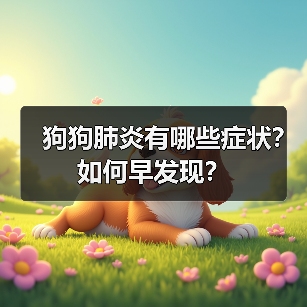 狗狗肺炎有哪些症状？如何早发现？（图4）