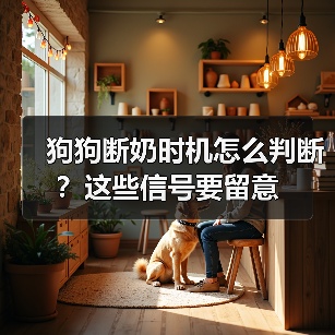 狗狗断奶时机怎么判断？这些信号要留意（图1）
