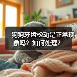 狗狗牙齿松动是正常现象吗？如何处理？（图1）