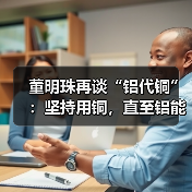 董明珠再谈“铝代铜”：坚持用铜，直至铝能完全替代（图3）