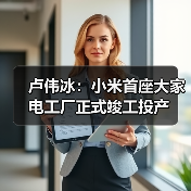 卢伟冰：小米首座大家电工厂正式竣工投产（图3）