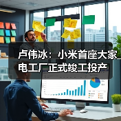 卢伟冰：小米首座大家电工厂正式竣工投产（图1）