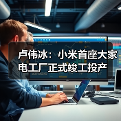 卢伟冰：小米首座大家电工厂正式竣工投产（图4）