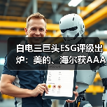 白电三巨头ESG评级出炉:美的、海尔获AAApi级,格力获AApi级(图1) 白电三巨头ESG评级出炉:美的、海尔获AAApi级,格力获AApi级(图1)