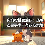 狗狗樱桃眼治疗：药物还是手术？有效方案解析（图1）