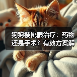 狗狗樱桃眼治疗：药物还是手术？有效方案解析（图4）