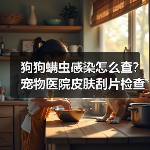 狗狗螨虫感染怎么查？宠物医院皮肤刮片检查指南（图1）