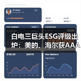 白电三巨头ESG评级出炉:美的、海尔获AAApi级,格力获AApi级(图1) 白电三巨头ESG评级出炉:美的、海尔获AAApi级,格力获AApi级(图1)