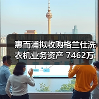 惠而浦拟收购格兰仕洗衣机业务资产 7462万元拿下！（图3）