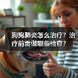 狗狗肺炎怎么治疗？治疗前需做哪些检查？（图1）