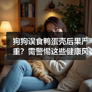 狗狗误食鸭蛋壳后果严重？需警惕这些健康风险（图1）