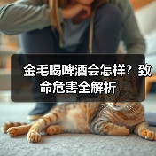 金毛喝啤酒会怎样？致命危害全解析（图4）
