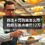 首违不罚到底怎么用？我朋友差点被罚12万（图1）