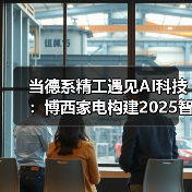 当德系精工遇见AI科技：博西家电构建2025智慧家庭场景化布局（图1）