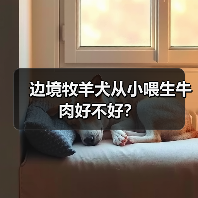 边境牧羊犬从小喂生牛肉好不好？（图3）