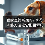 猫咪真的听话吗？科学训练方法让它们更乖巧（图1）